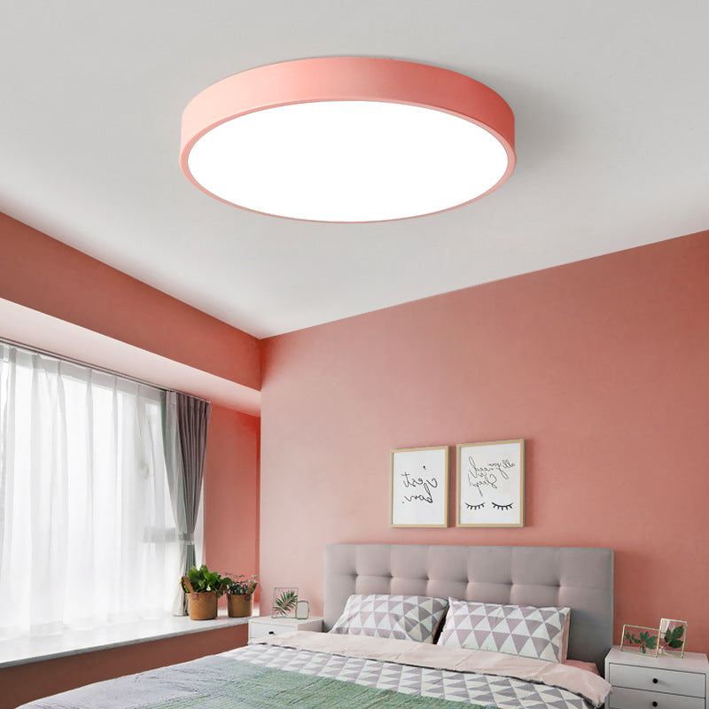 Lampsmodern-UK Circular Flush Mount LED Ceiling Light Slim Profile