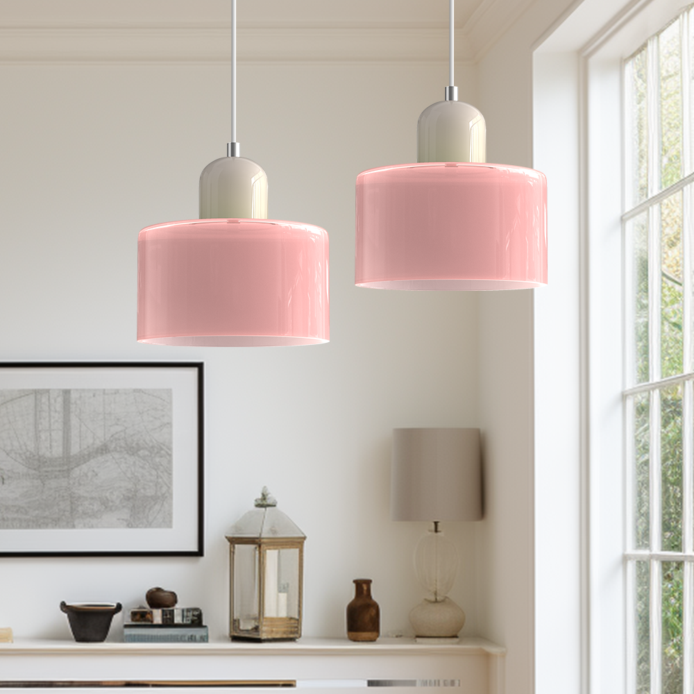 Lampsmodern-UK Bauhaus Creative Glass Pendant Light Adjustable D5.9 H6.7in