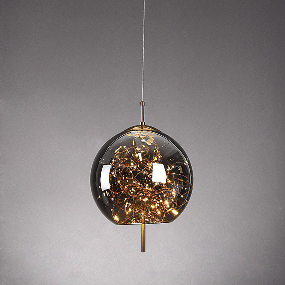 Lampsmodern-UK Nordic Luxury LED Glass Pendant Light