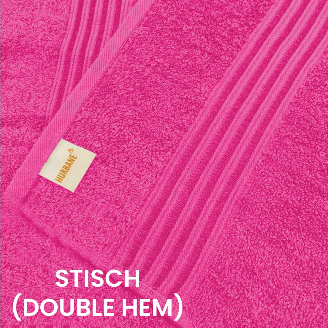 16 Piece Cotton Bath Towel Set - Plush, Absorbent, Quick - Drying Luxury - Bath Towels - Hurbane Home
