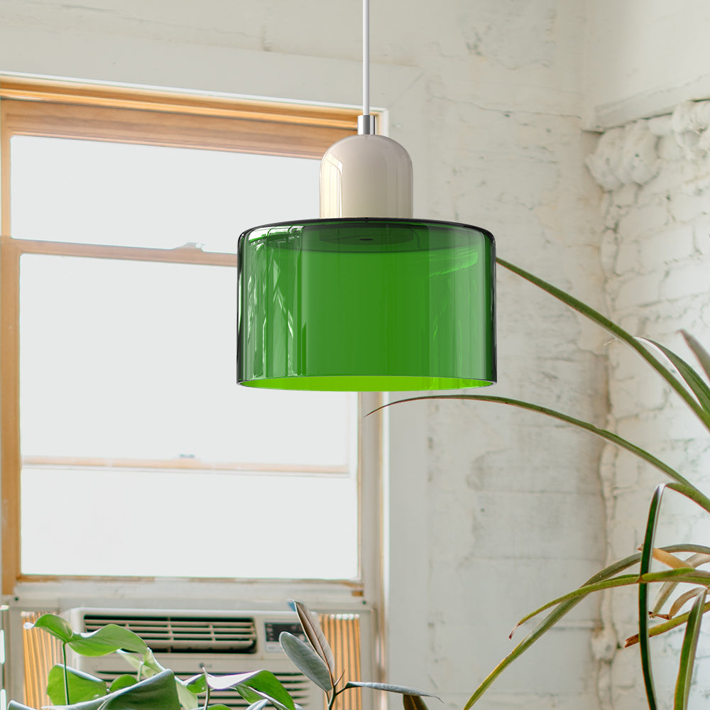 Lampsmodern-UK Bauhaus Creative Glass Pendant Light Adjustable D5.9 H6.7in