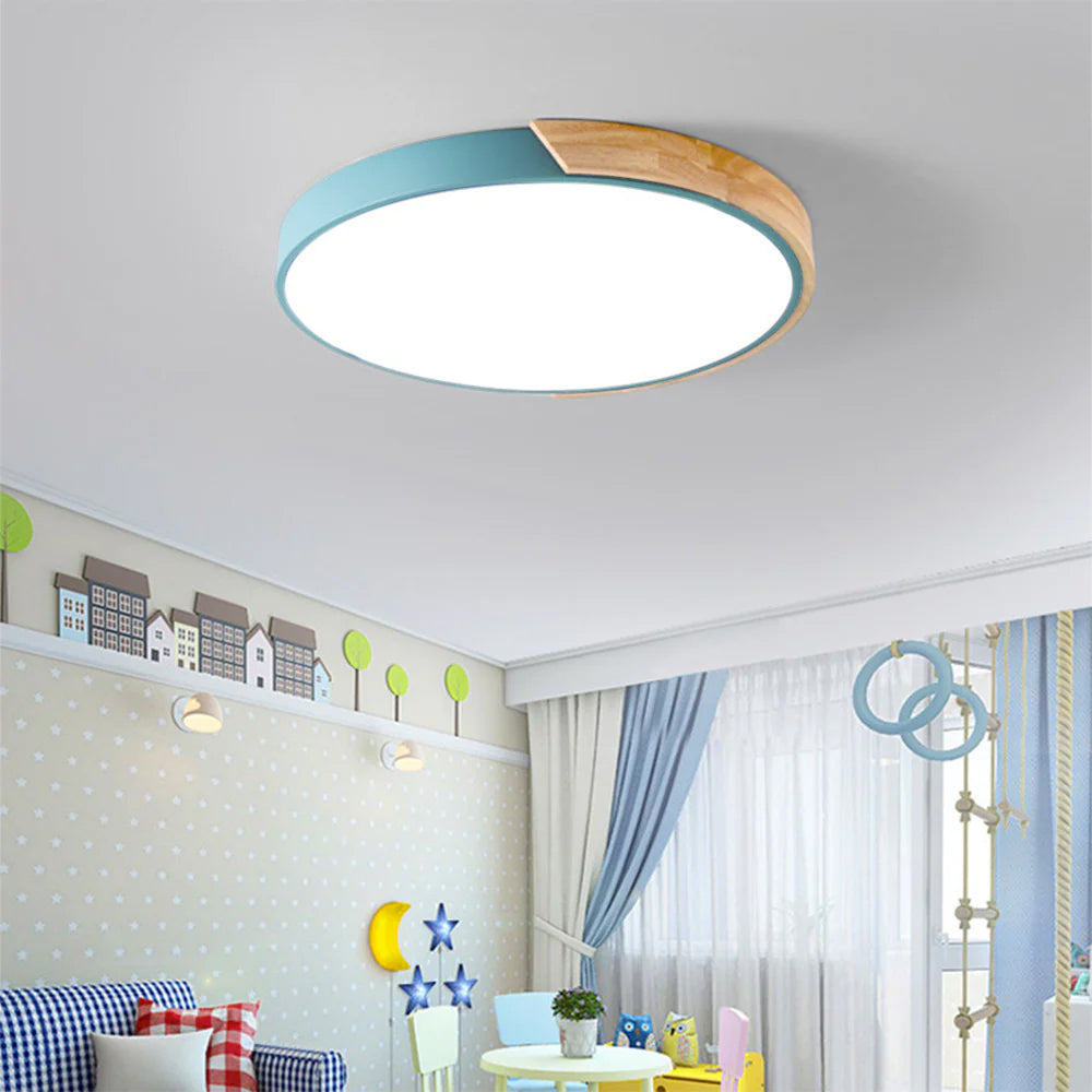 Lampsmodern-UK Colorful Simple LED Round Ceiling Light Flush Mount