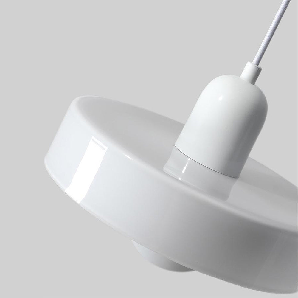 Lampsmodern-UK Bauhaus Glass LED Pendant Light Adjustable Cord 9.8inΓ7.1in