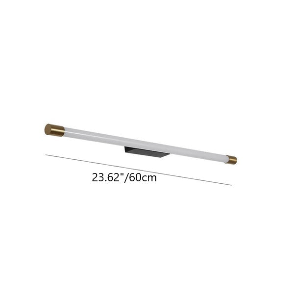 Modern Minimalist LED Wall Sconce Lamp Aluminum PC Thin Tube