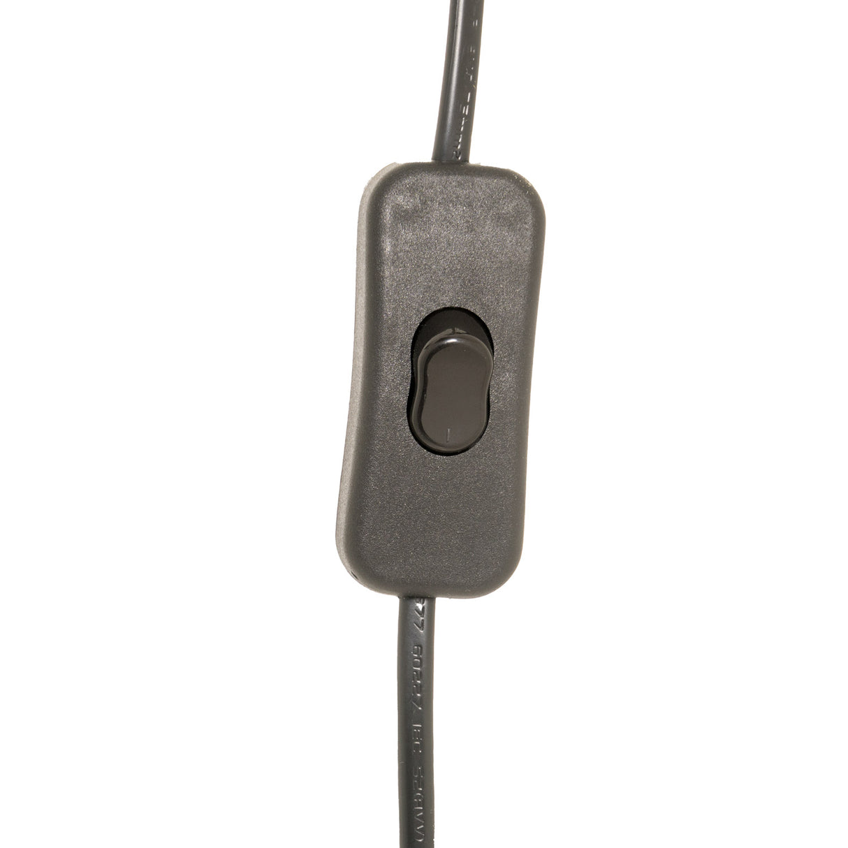 Incia Grey-Washed Wood Table Lamp with Linen Shade, Handcrafted