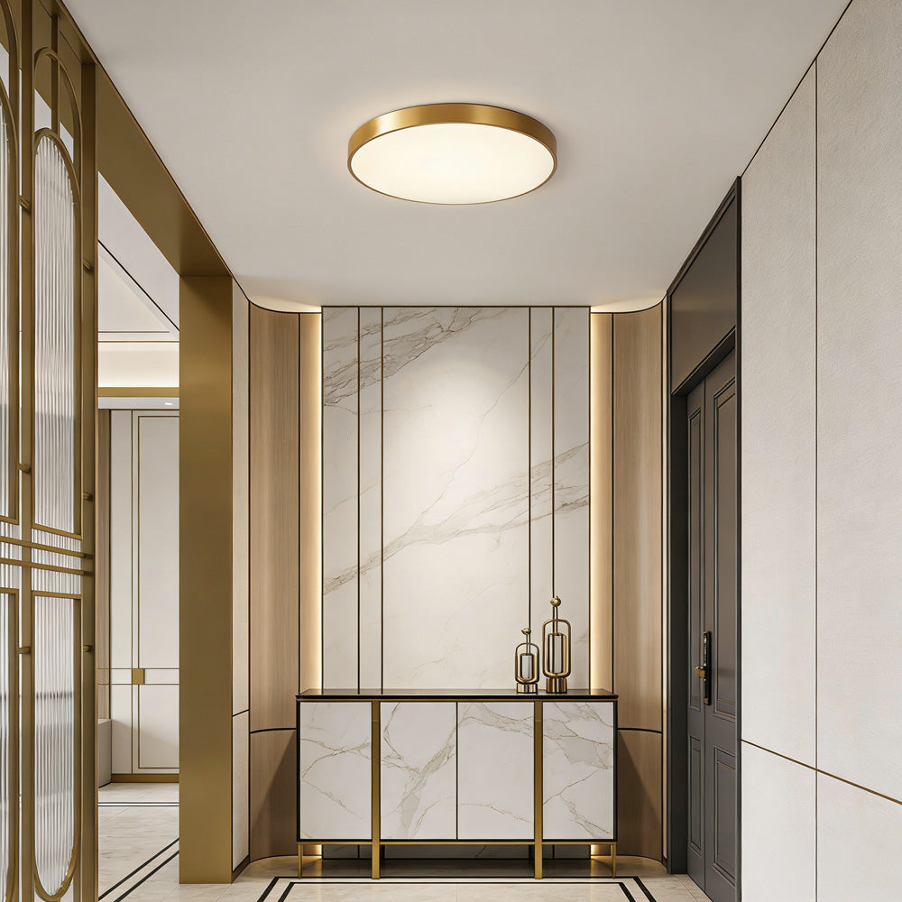 Lampsmodern-UK Circular Flush Mount LED Ceiling Light Slim Profile