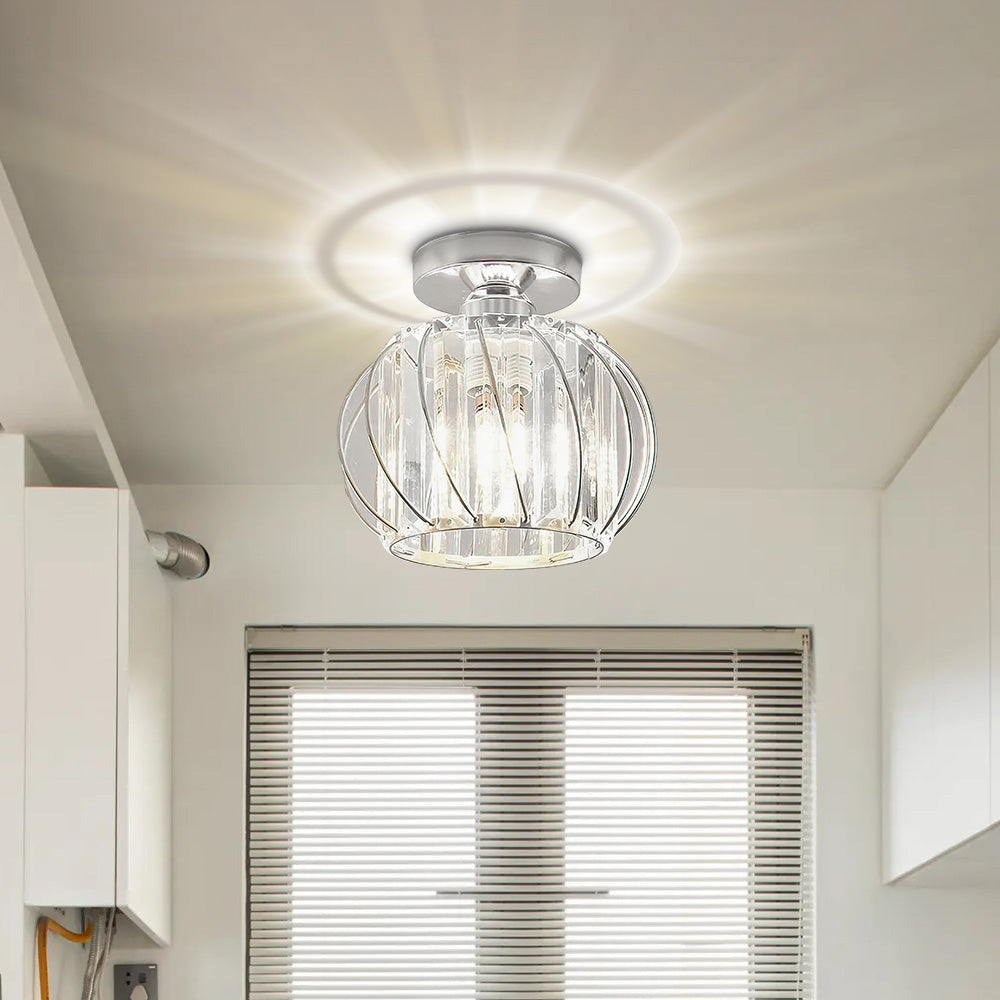 Lampsmodern-UK Nordic Luxury Glass Ceiling Light Flush Mount