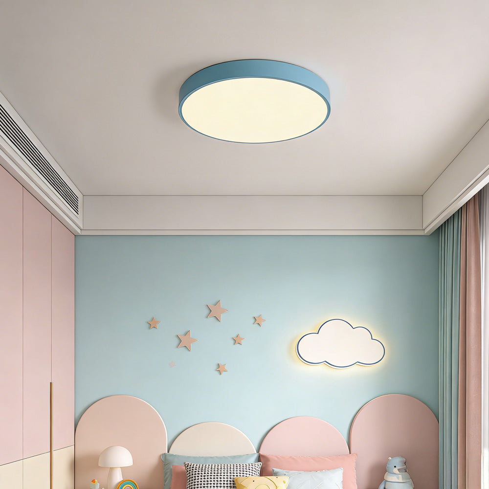 Lampsmodern-UK Circular Flush Mount LED Ceiling Light Slim Profile