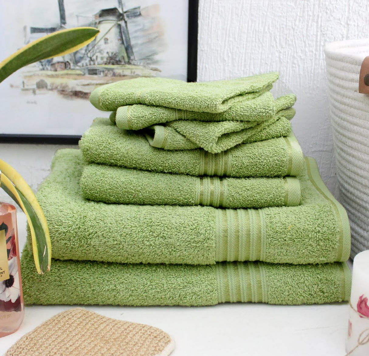 Set of Bath Towels | 8pcs Pack | Extra Soft Bath Towel Set | Premium Quality