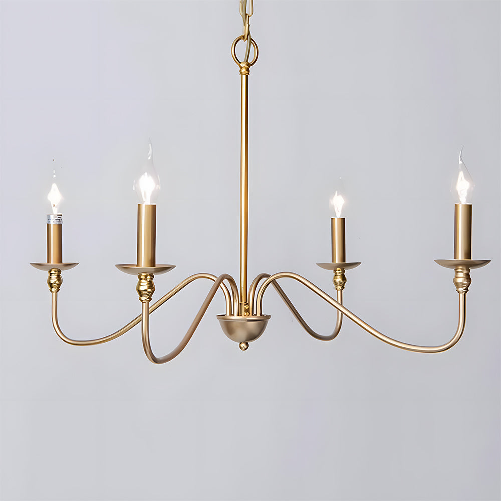 Lampsmodern-UK Simple Modern Iron Pendant Light, 34.6in Dia x 15in
