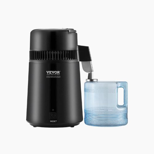 Water Distillers for Home Countertop - SucceBuy Stainless Steel Water Distiller 4L Hurbane Home