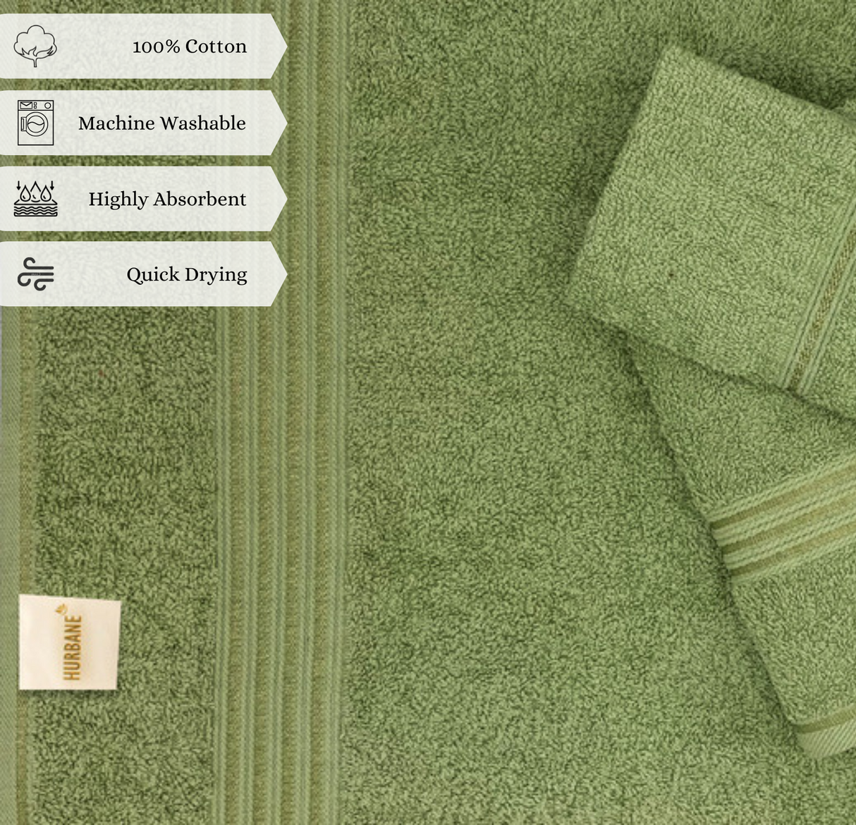 Set of Bath Towels | 8pcs Pack | Extra Soft Bath Towel Set | Premium Quality