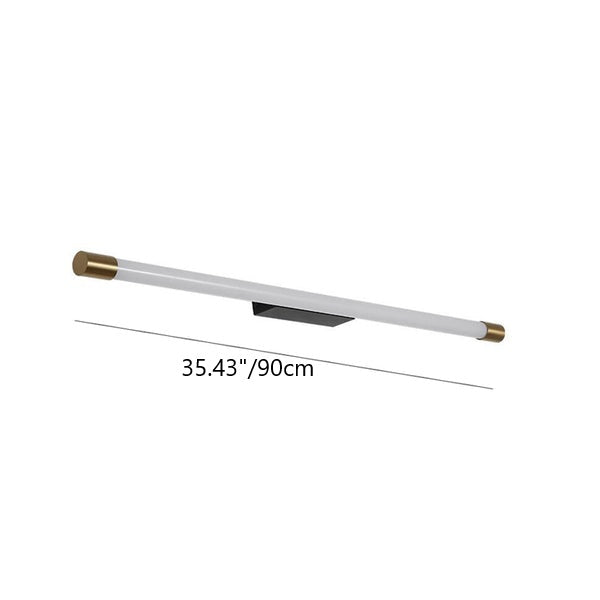 Modern Minimalist LED Wall Sconce Lamp Aluminum PC Thin Tube