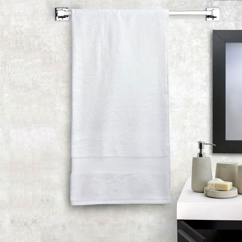 12-Pack Commercial Bath Towels – 8lb Durable 24x48 Guest Towels