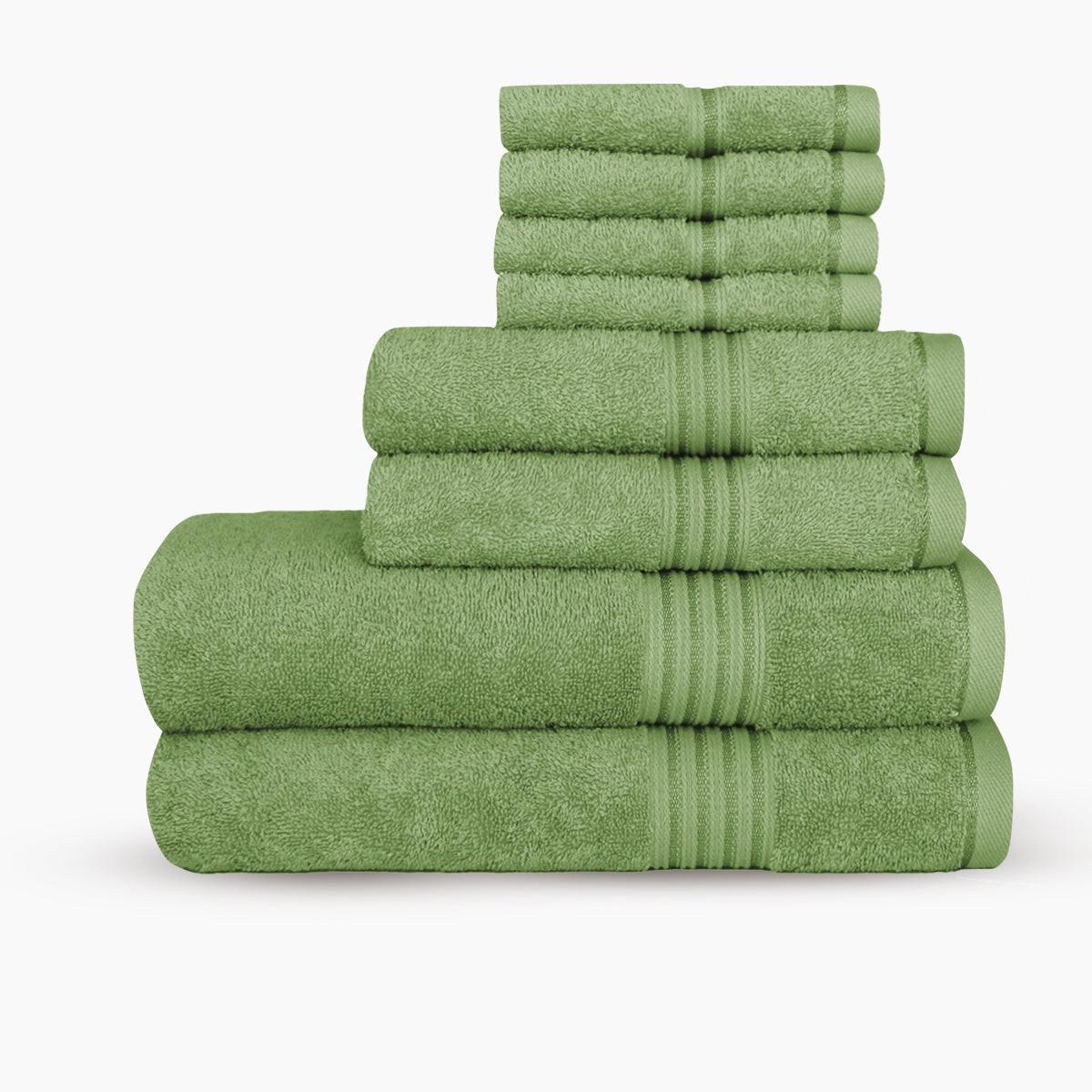 Premium Bath Towels | Set of 4 | Large, Absorbent, Beautiful Colors & Ultra Fluffy