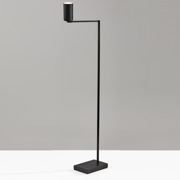 Colby Adjustable LED Floor Lamp with Touch Dimmer, Pivot Shade