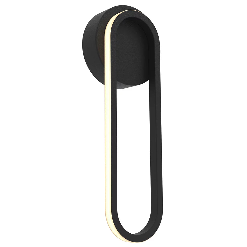 Sienna LED Wall Sconce - Modern Indoor Lighting with Brushed Nickel Finish