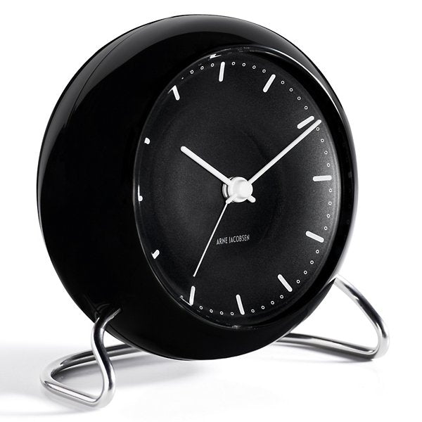 Arne Jacobsen City Hall Retro Table Alarm Clock Quartz