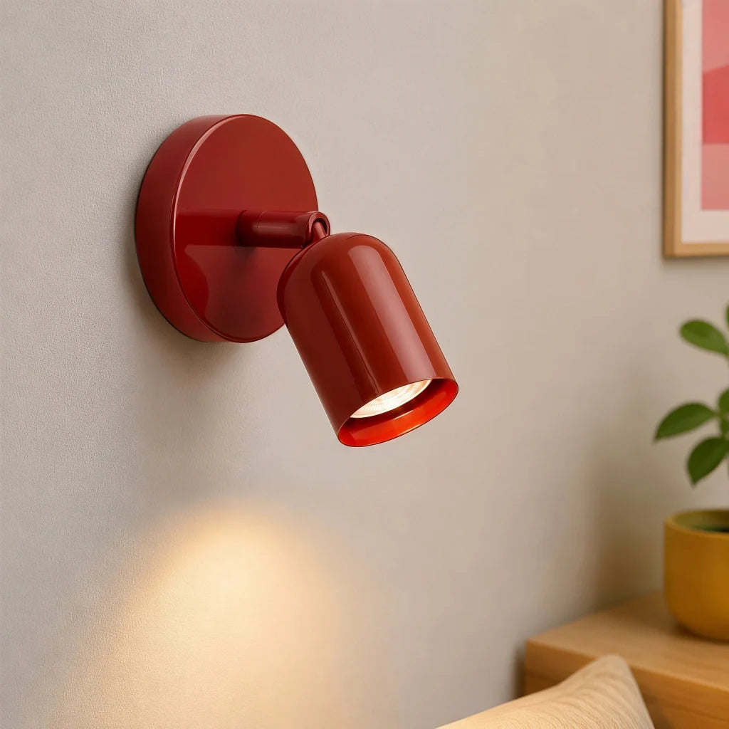 Ares Bauhaus Rotatable LED Bedside Wall Light Modern Sconce