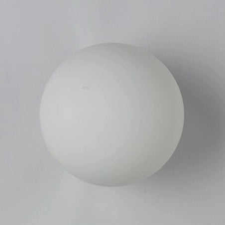 Modern Minimalist Orb Glass Wall Sconce Lamp 1-Light