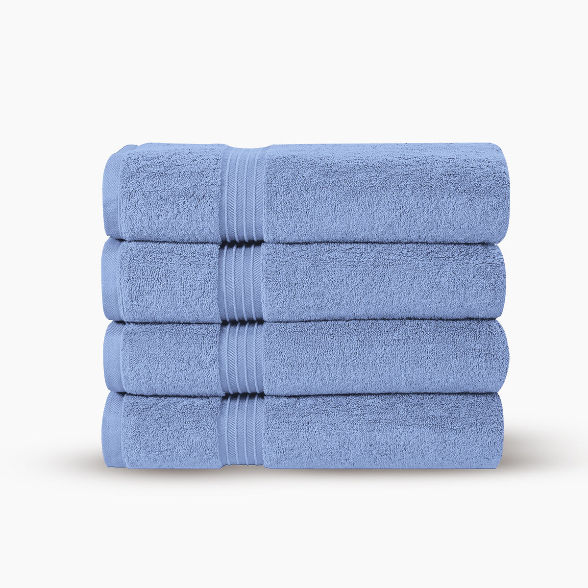 Premium Bath Towels | Set of 4 | Large, Absorbent, Beautiful Colors & Ultra Fluffy