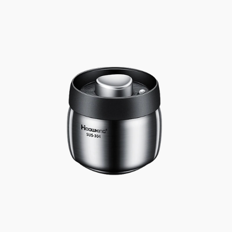 Stainless Steel Coffee Jar - Vacuum Sealed Container for Fresh Coffee Storage