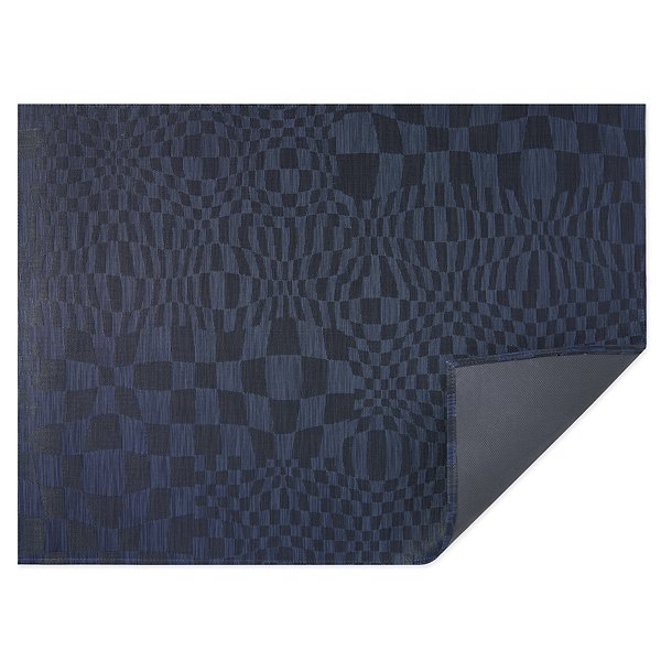 Chilewich Warp Vinyl Floor Mat — Outdoor-Ready Latex-Backed Rug