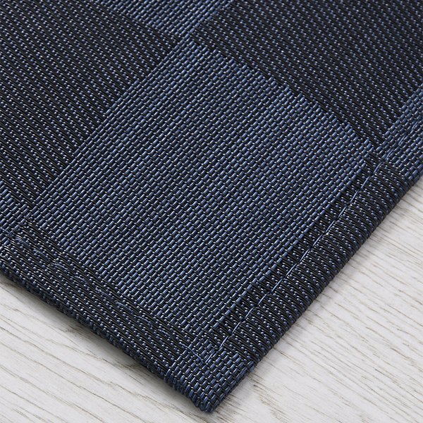 Chilewich Warp Vinyl Floor Mat — Outdoor-Ready Latex-Backed Rug