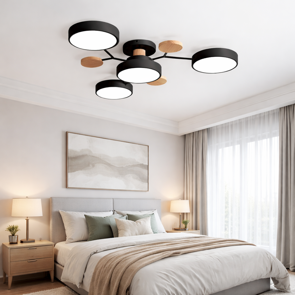 Lampsmodern-UK Circular LED Ceiling Light 33.5-37in Dia 5.5in