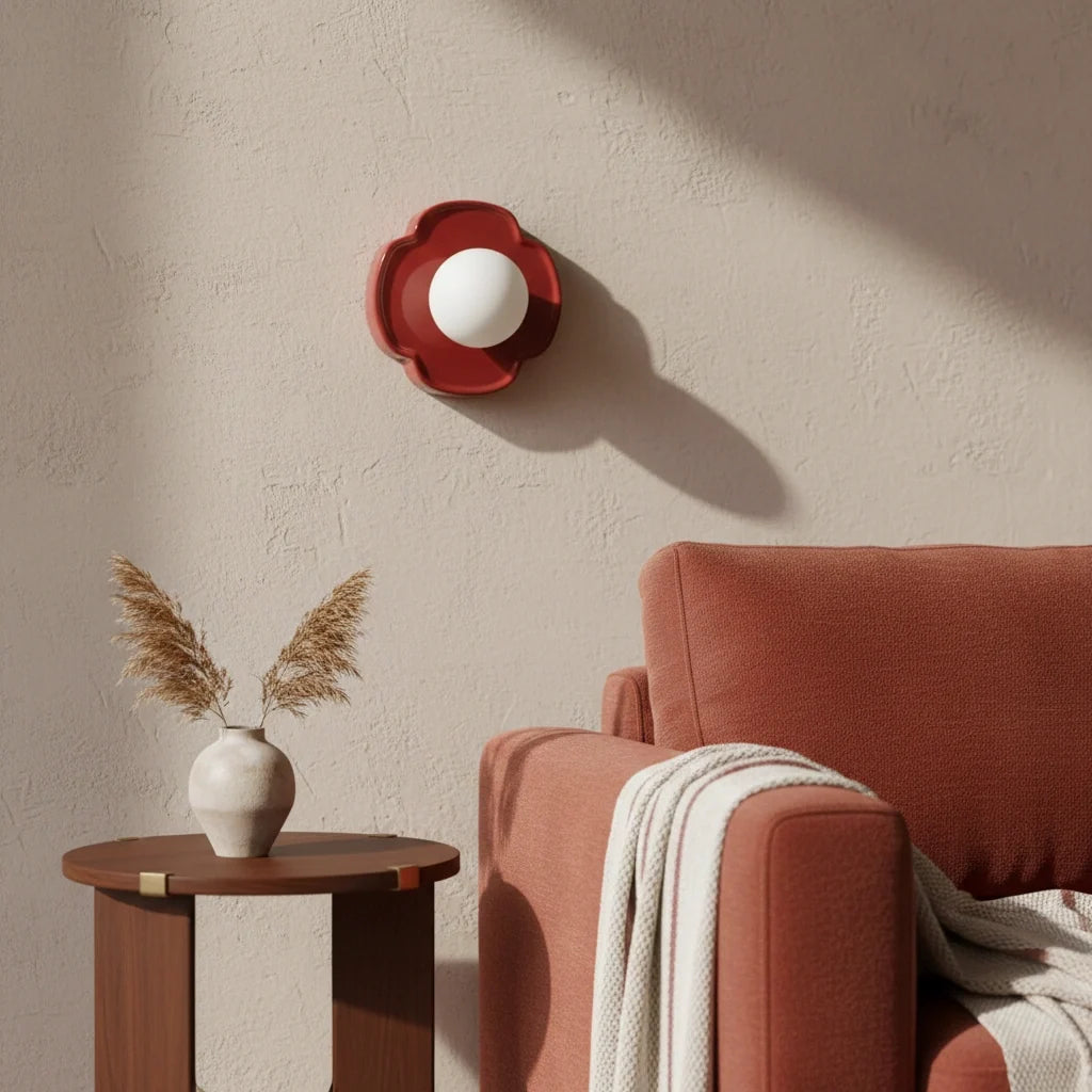 Elowen Modern Resin Orb Wall Lamp Modern Fixture