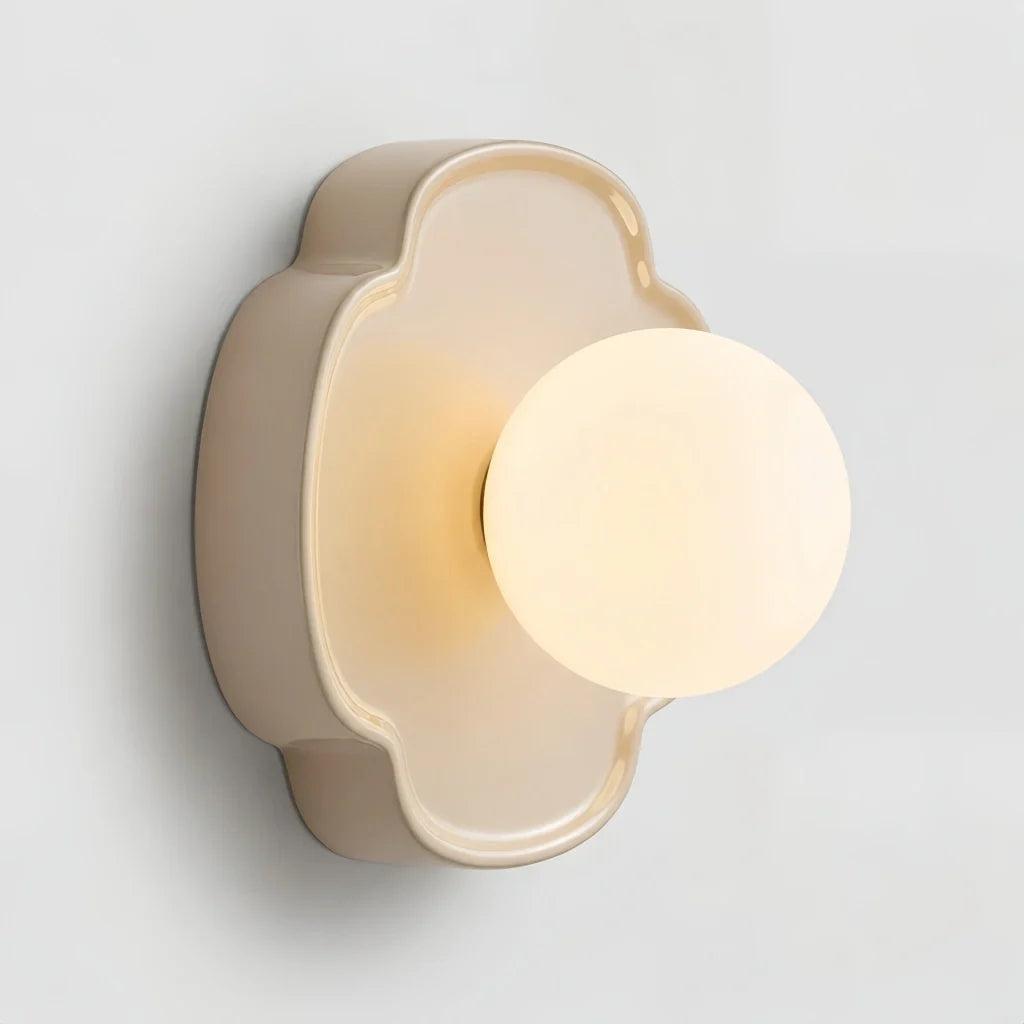 Elowen Modern Resin Orb Wall Lamp Modern Fixture