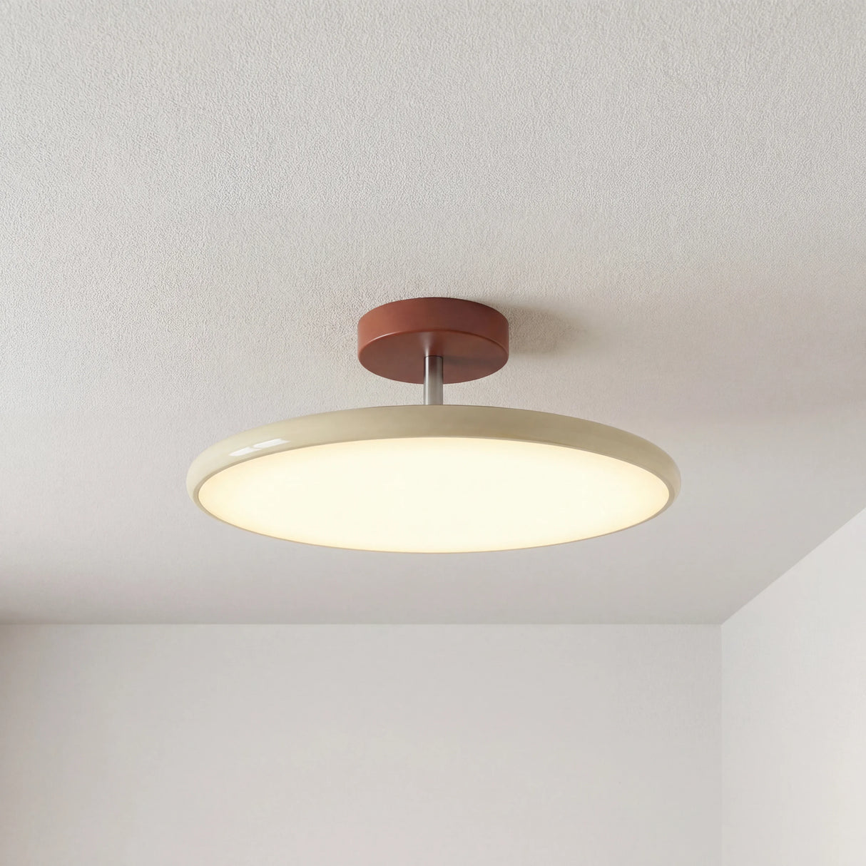Lola Adjustable Circular Ceiling Lamp Nordic Modern Acrylic Shade