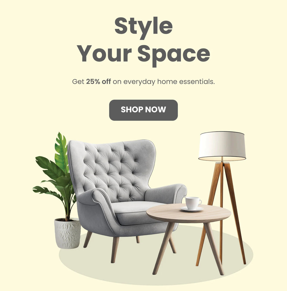 Hurbane home mobile banner image for home essentials