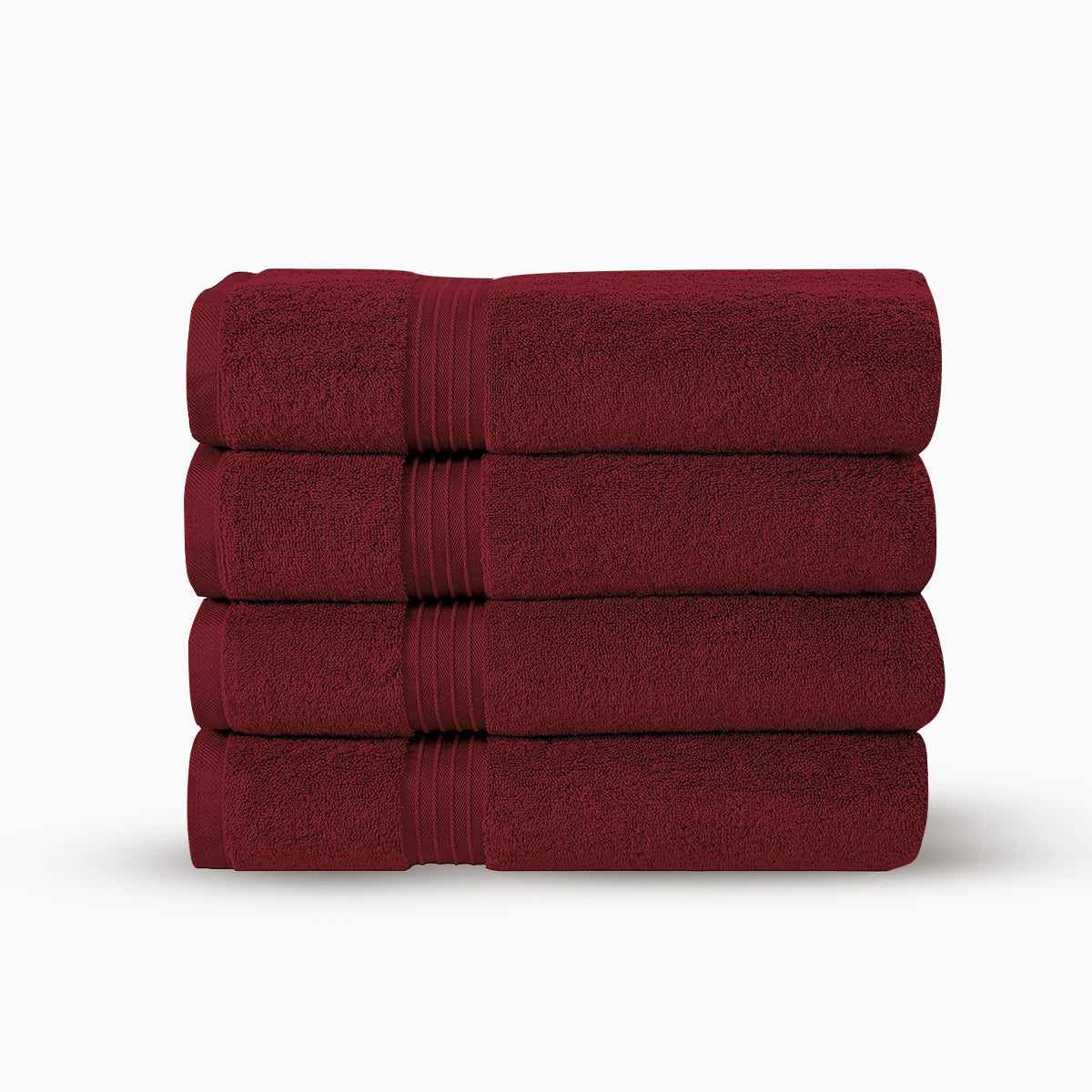 Premium Bath Towels | Set of 4 | Large, Absorbent, Beautiful Colors & Ultra Fluffy
