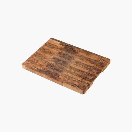 Premium Teak Wood Cutting Board 16.5x11.8 Inch, 1 Inch Thick