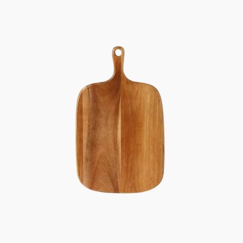 Wooden Cutting Board for Bread and Pizza - Durable Beech Wood Design