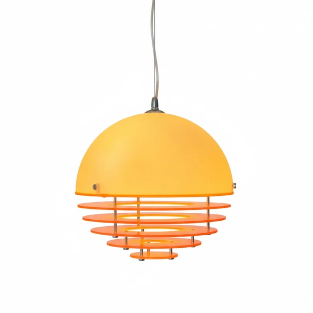 Odin Bauhaus Sunset Glass Pendant Light Modern Fixture