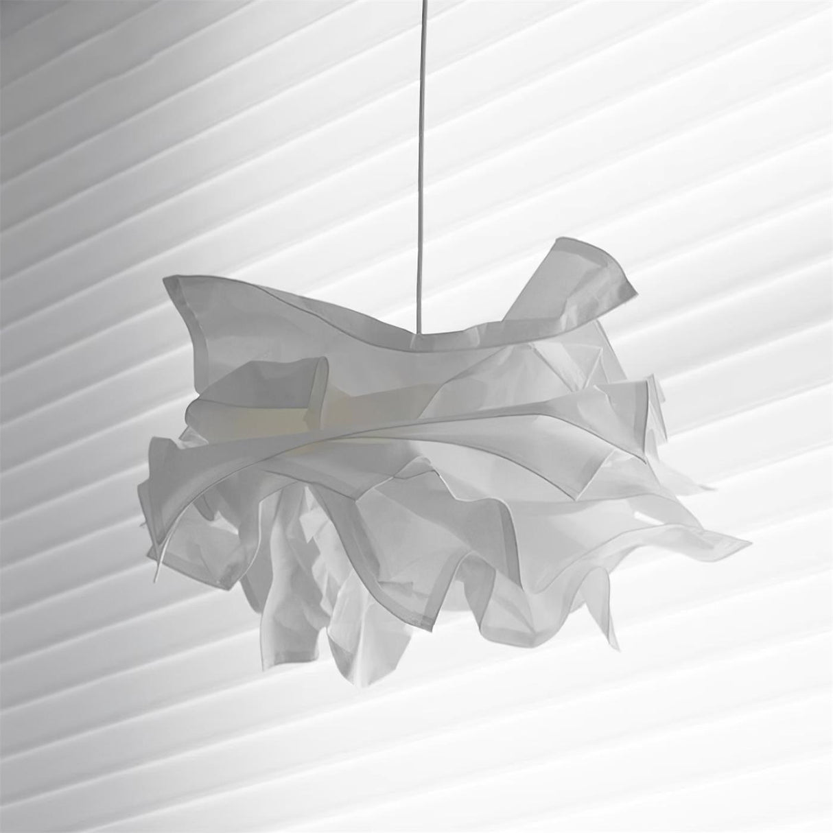 Modern Minimalist Paper Pendant Light Metal 1-Light