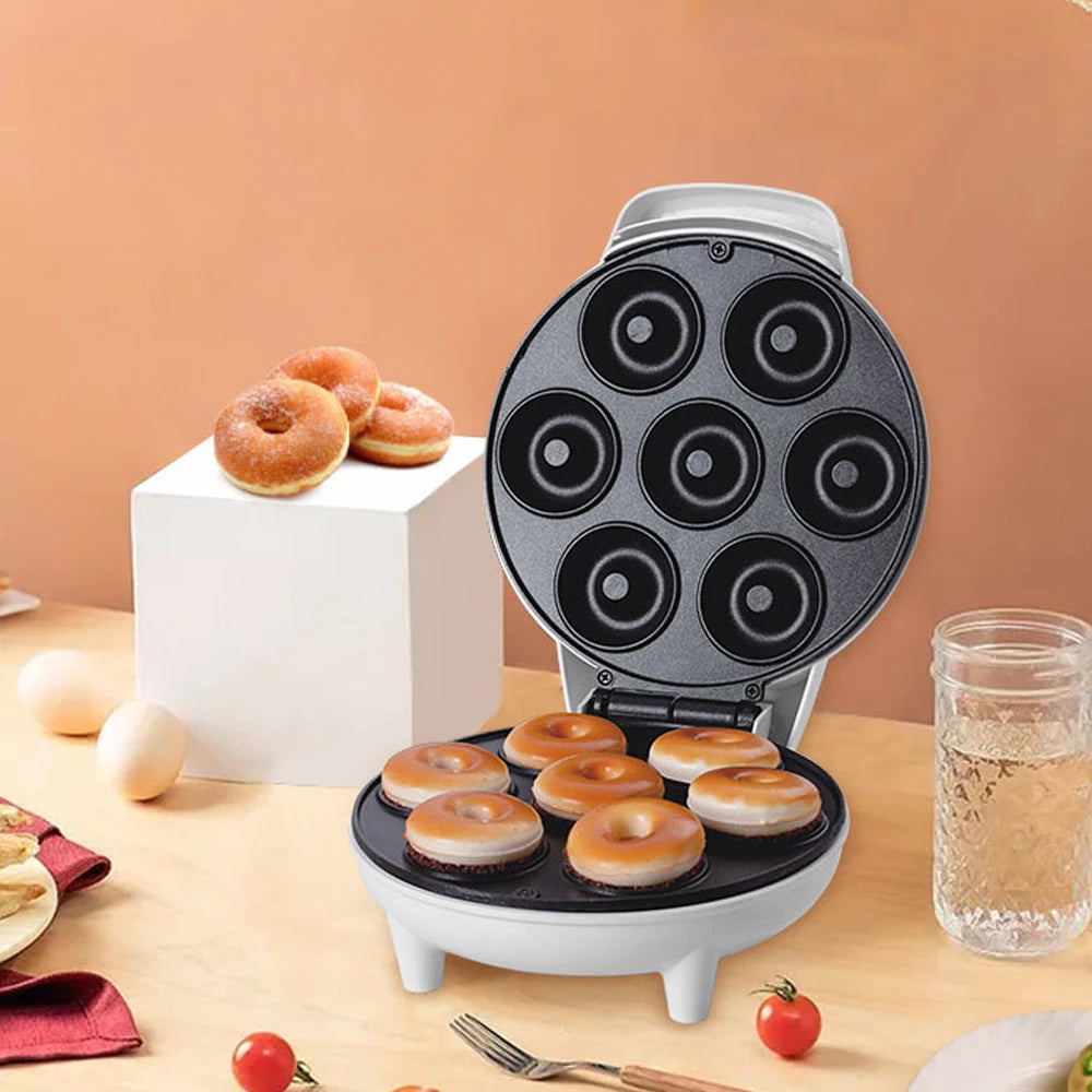 Mini Non-Stick Donut Maker Machine for Kids and Breakfast