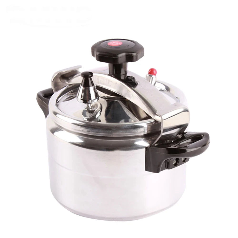 Efficient Portable Aluminum Pressure Cooker Soup Pot for Kitchen & Outdoor Cooking