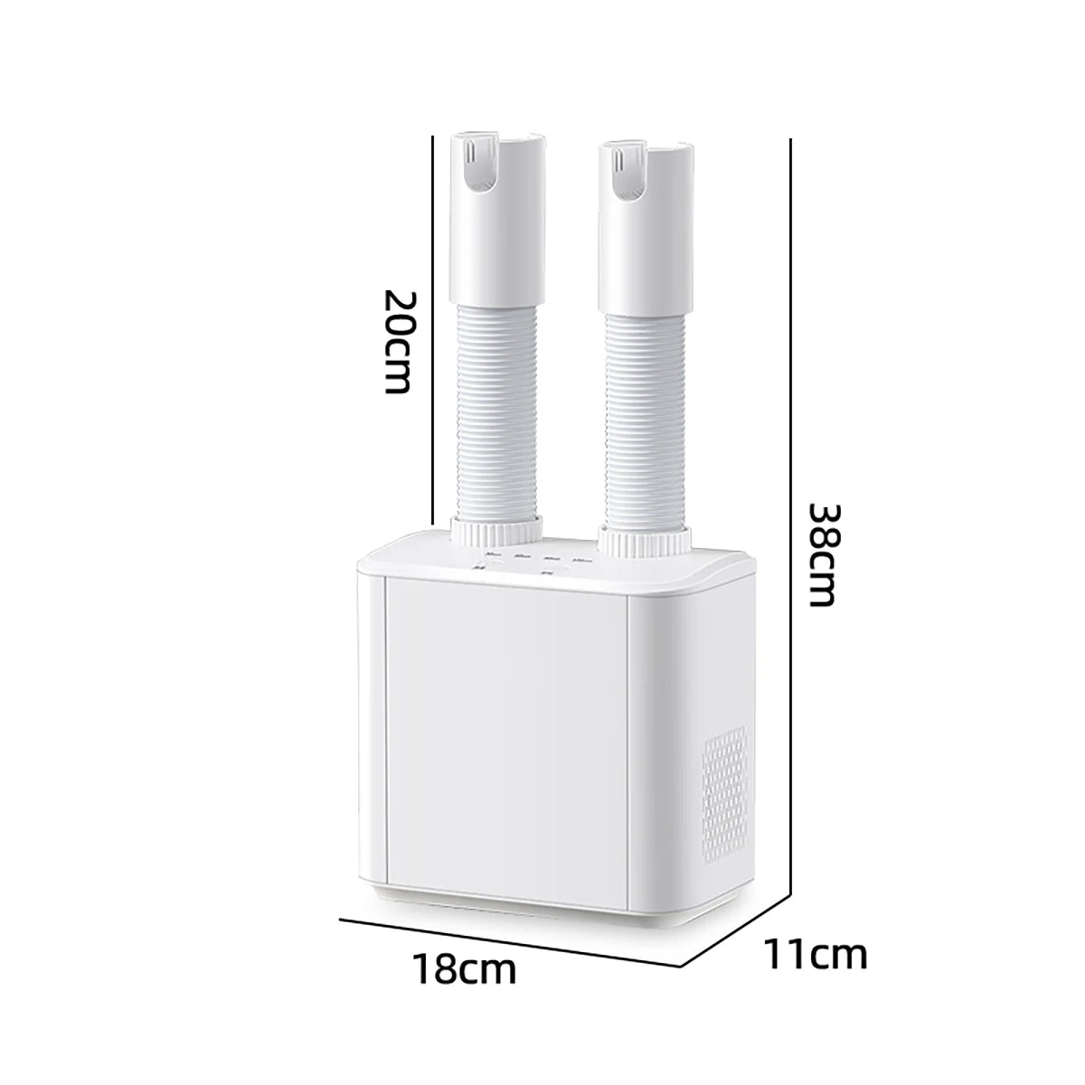 Smart Shoe Dryer Deodorizer with Foot Warmer, Dual Air 150W