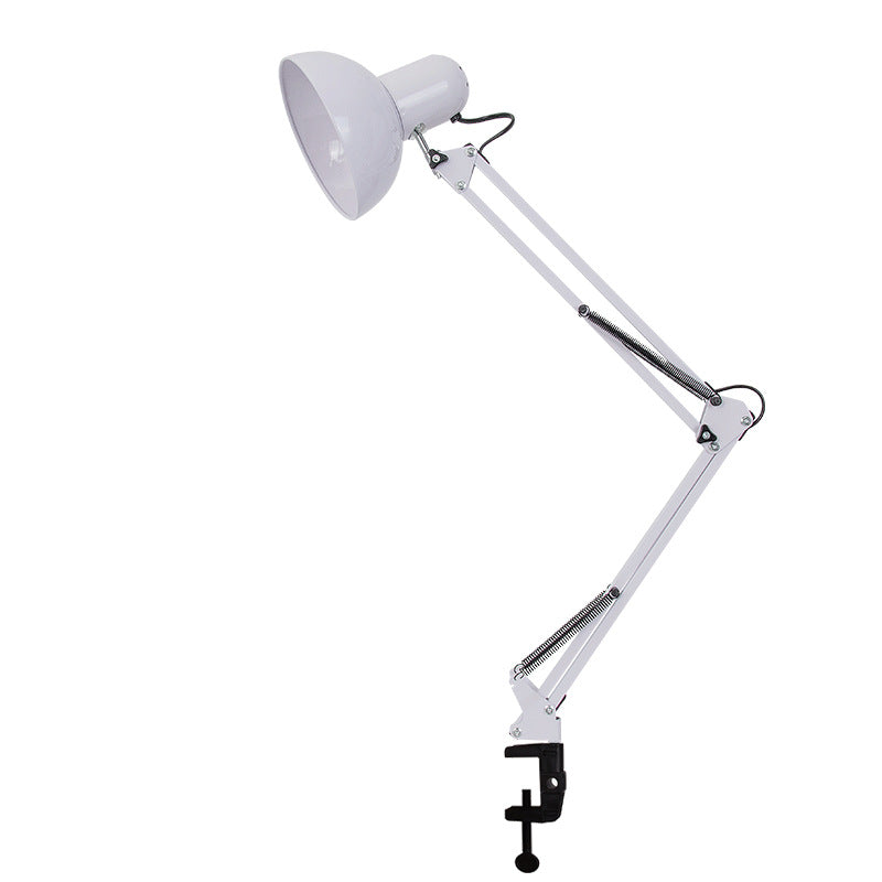 Clip-on desk lamp finish option shown against a white background