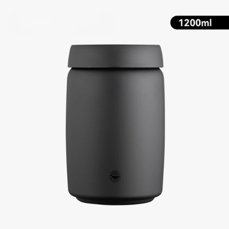 Stainless Steel Sealed Tank Stainless Steel Vacuum Sealed 1200ml Canisters For Coffee Beans, Tea, Kitchen Storage Containers