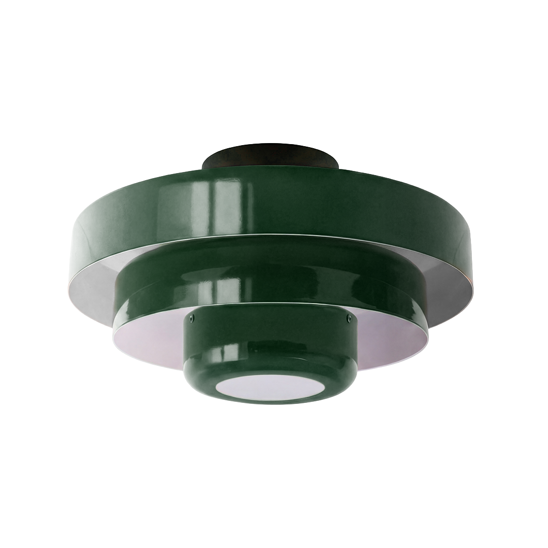Vanesly Bauhaus Three-Tier Round Macaron Ceiling Light Modern Fixture