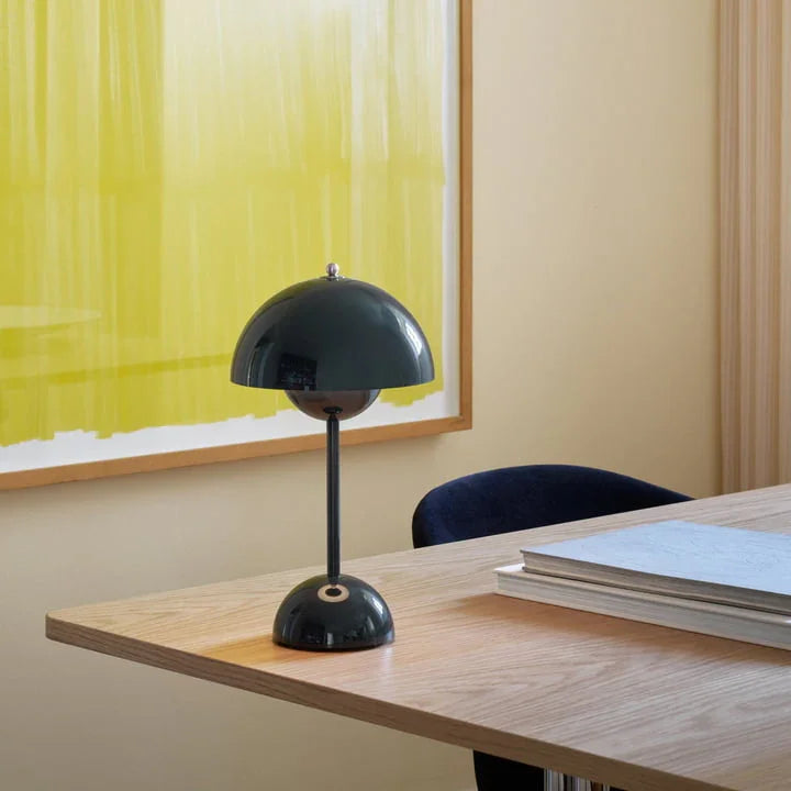 Elenorra Lunada LED Table Lamp Rechargeable Touch-Dimmer 11.8in