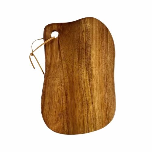 Acacia Cutting Board - Large Wood Board for Meat, Cheese, Vegetables - Hurbane Home