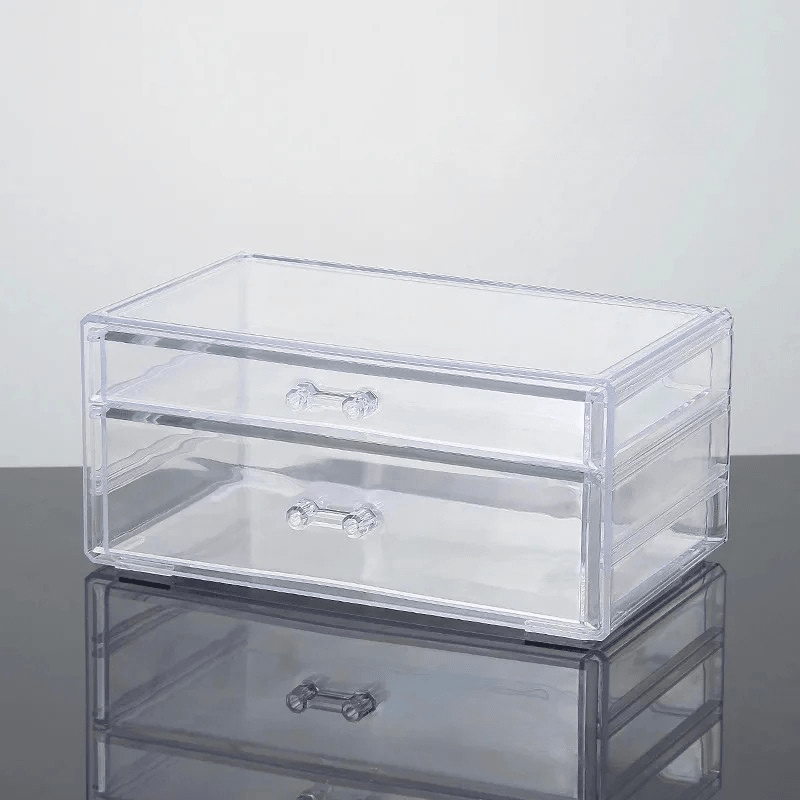 Acrylic Jewelry Organizer Box - Multi - Drawer Storage for Maximum Jewelry Protection - Jewelry Organizer Box - Hurbane Home