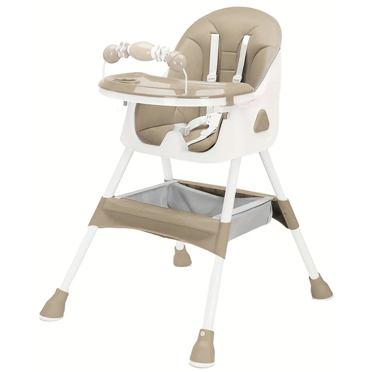 Adjustable High Chair - Reclining, Foldable Baby Feeding Seat with Tray - Baby Feeding Chair - Hurbane Home