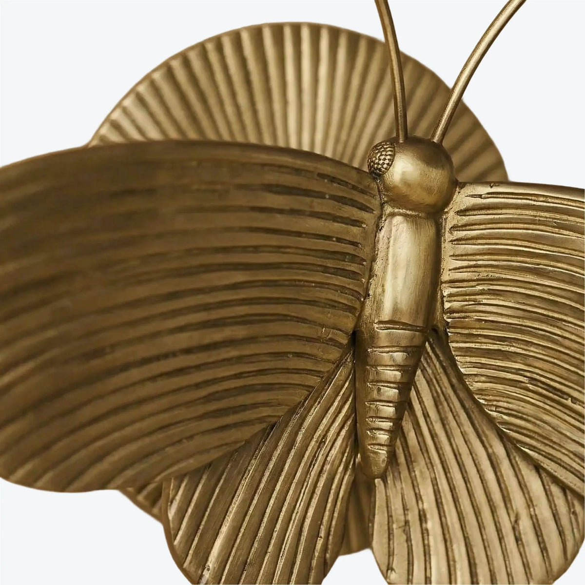 Art deco moth resin wall sconce further product image 16