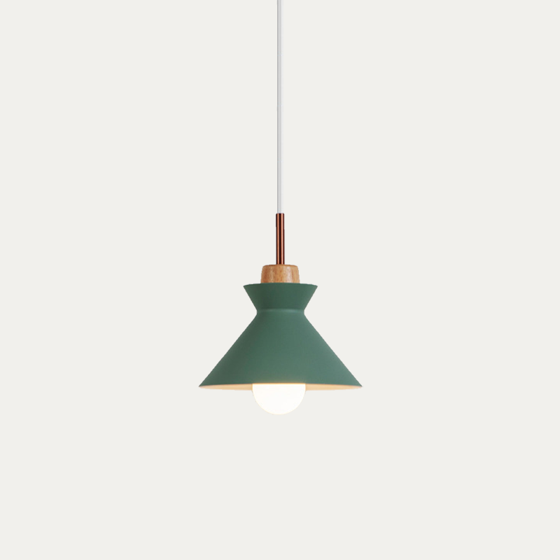 Valarie Scandinavian Wood Pendant Light Modern Fixture